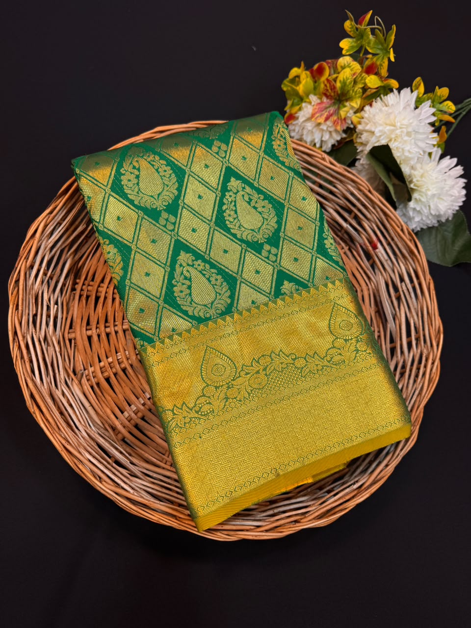 Pattu Mix Wedding Saree – Elegant Traditional Silk Look| PW13