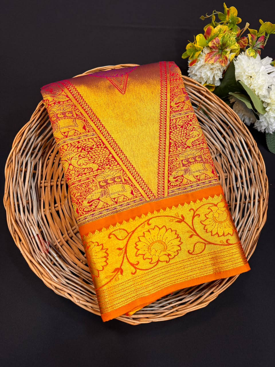 Pattu Mix Wedding Saree – Elegant Traditional Silk Look| PW02