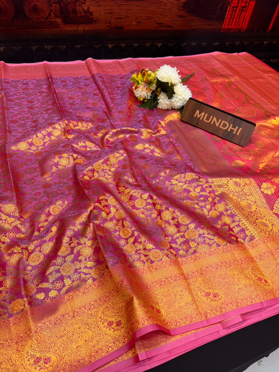 Pattu Mix Wedding Saree – Elegant Traditional Silk Look| PW08