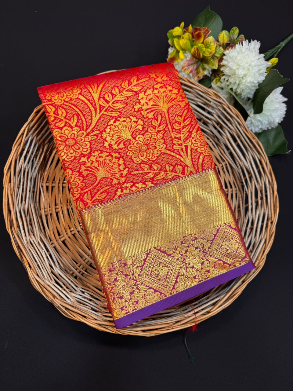 Pattu Mix Wedding Saree – Elegant Traditional Silk Look| PW09