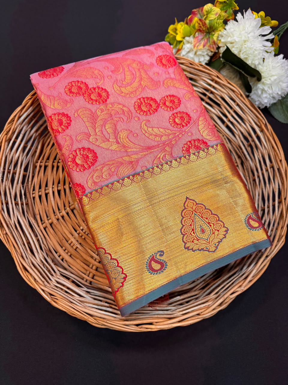 Pattu Mix Wedding Saree – Elegant Traditional Silk Look| PW12