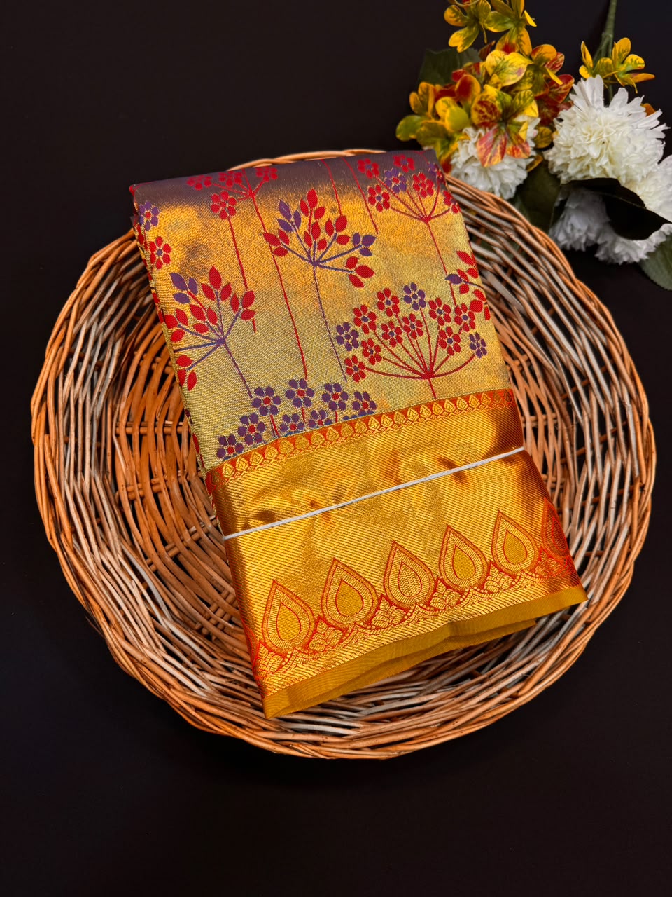 Pattu Mix Wedding Saree – Elegant Traditional Silk Look| PW21