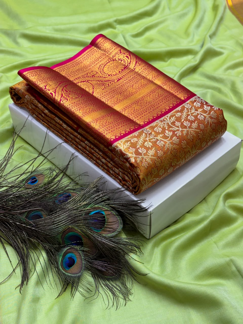 Pure Silk Saree – |100% Original Silk Traditional Elegance| M16