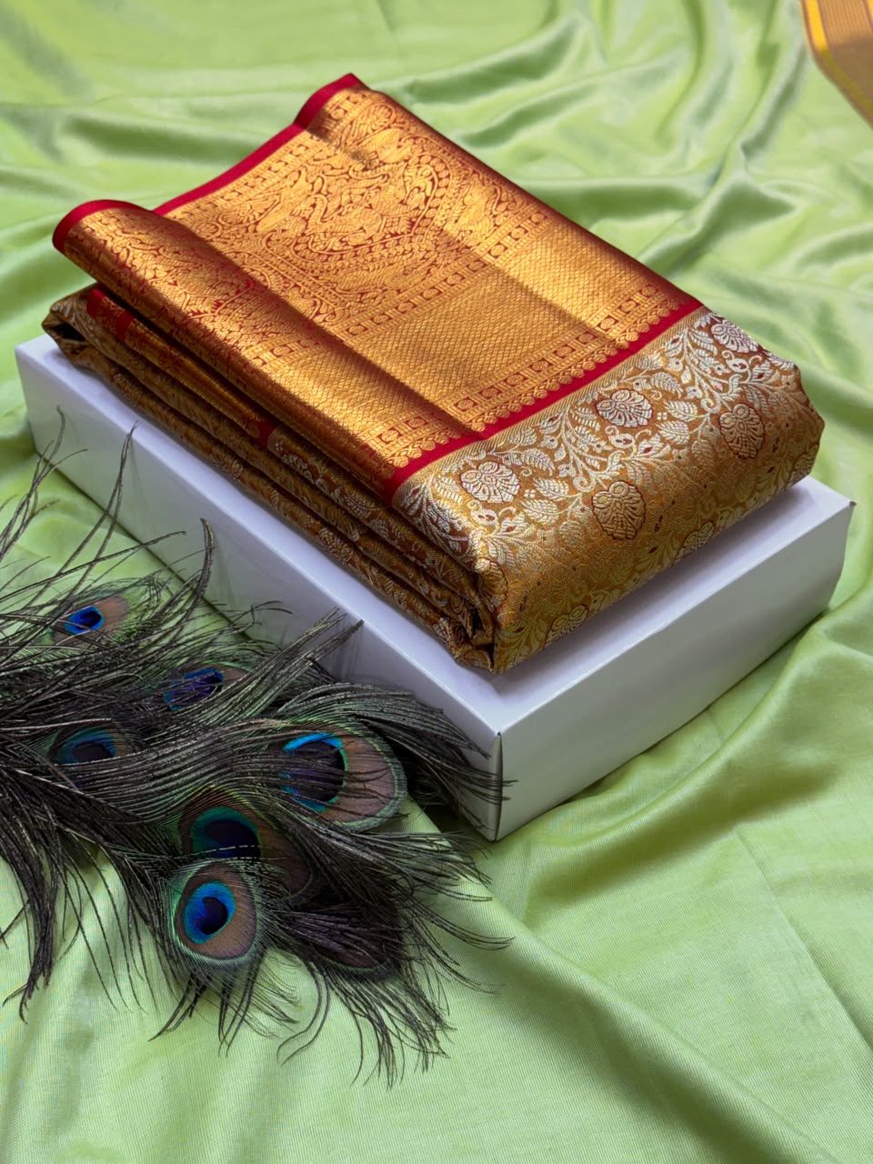 Pure Silk Saree – |100% Original Silk Traditional Elegance| M18