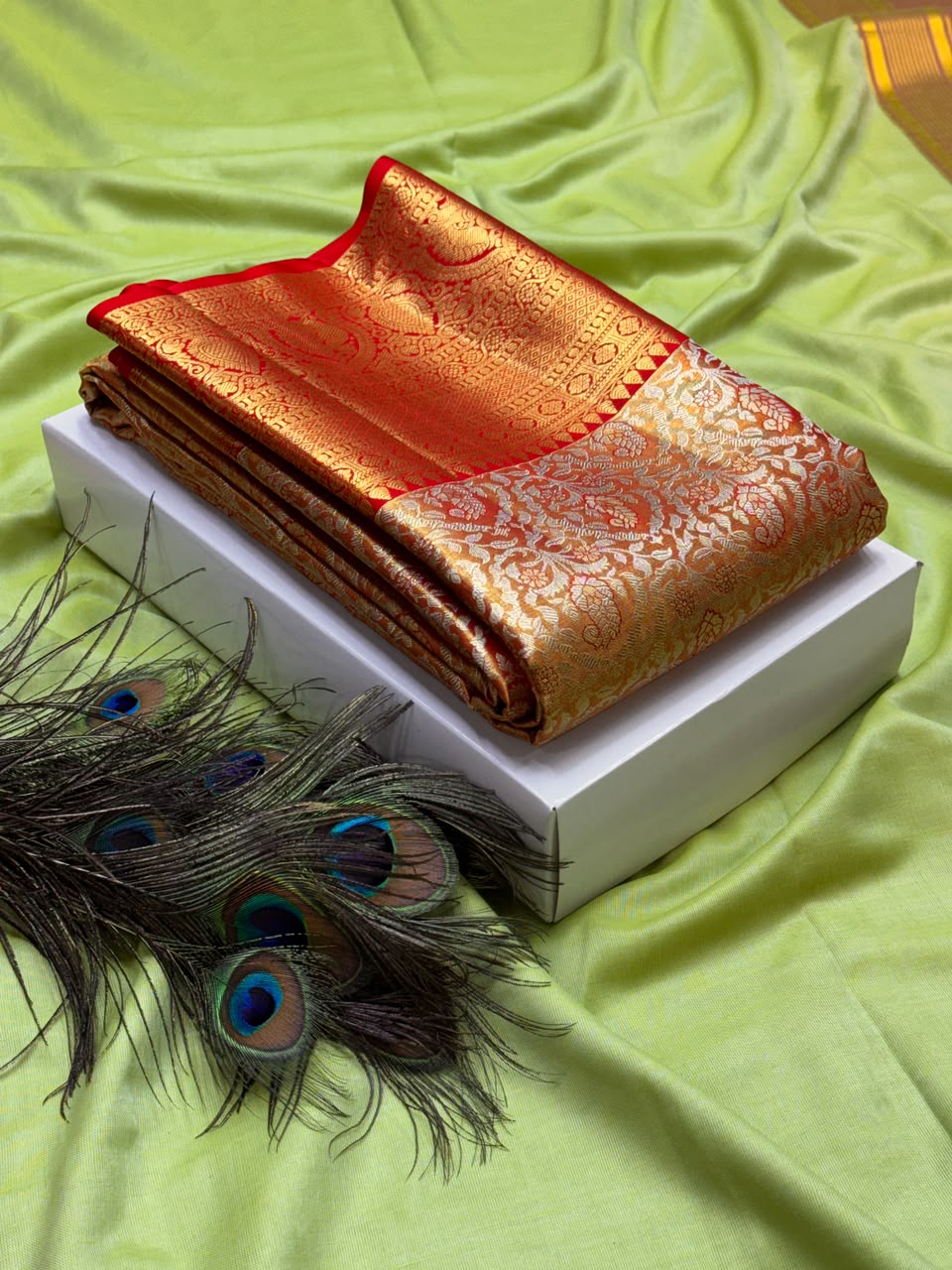 Pure Silk Saree – |100% Original Silk Traditional Elegance| M19