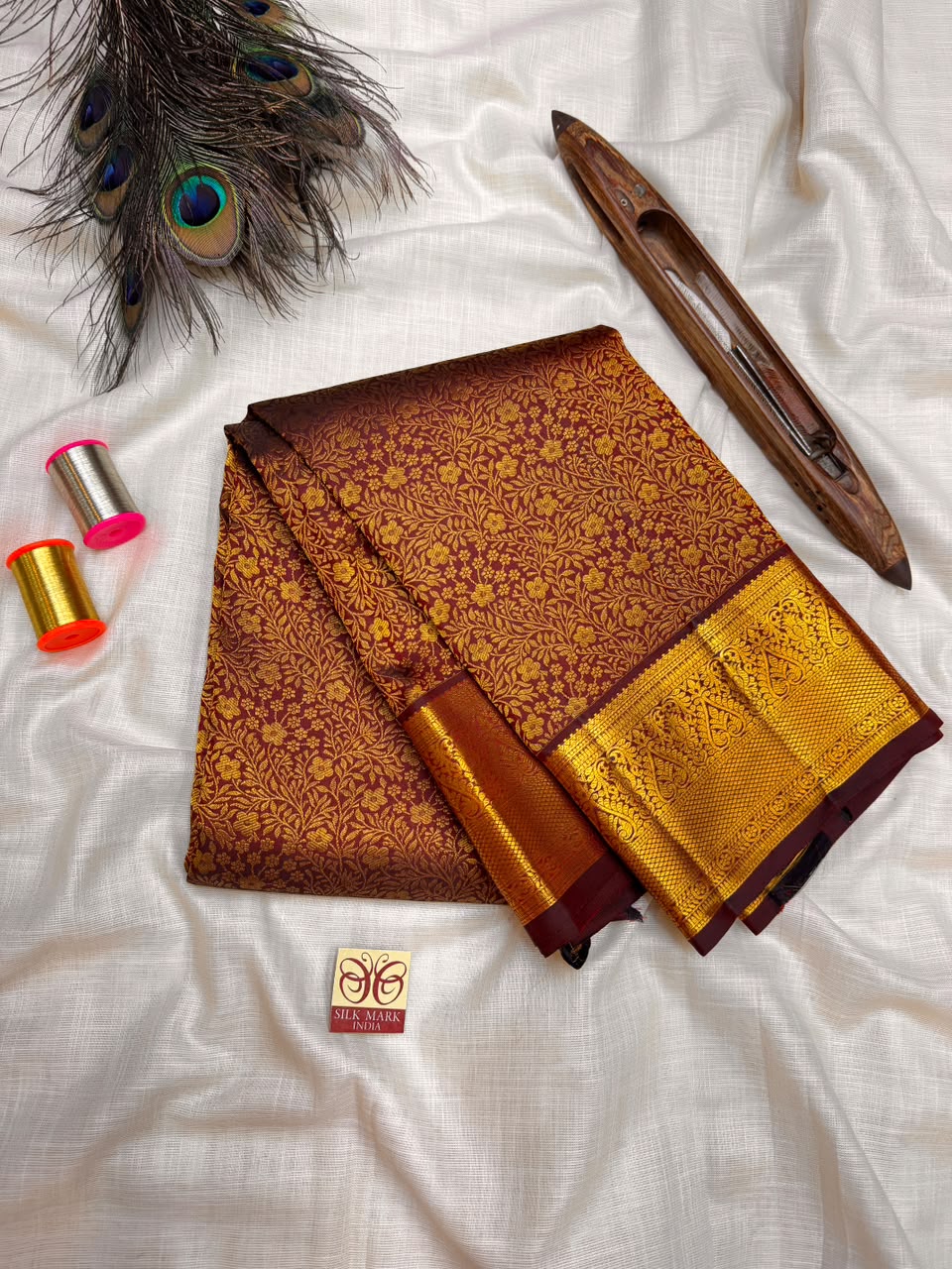 Pure Silk Saree – |100% Original Silk Traditional Elegance| M59