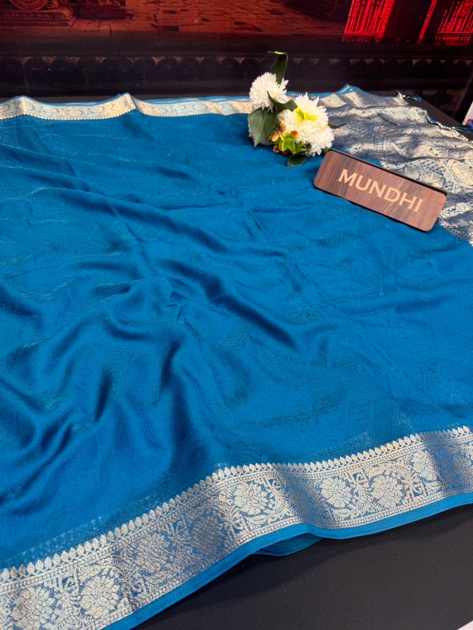 Siddharth Tarangini Fancy Saree | Zari Work | SDR05