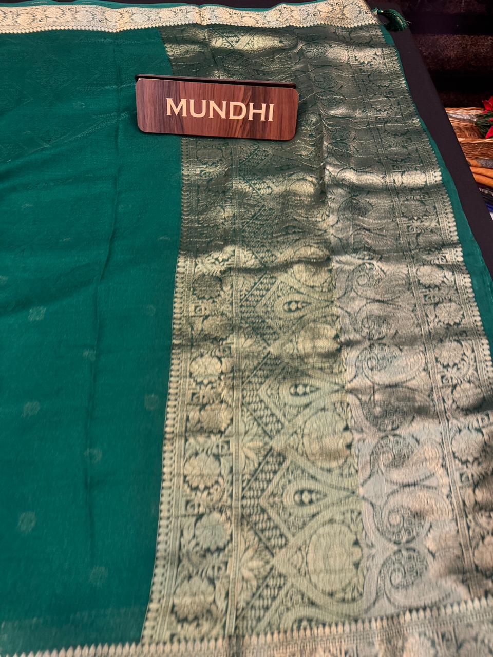 Siddharth Tarangini Fancy Saree | Zari Work | SDR07