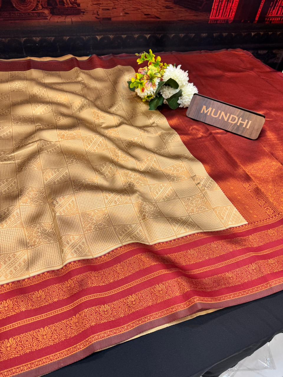 Fancy Pavishna Saree | Elegant Zari Work| FP09