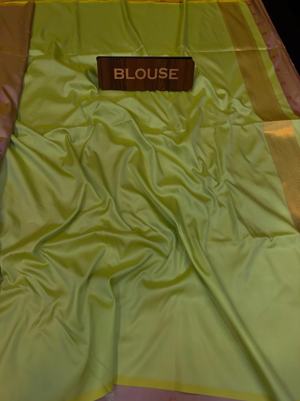 Padhumai Zari Soft Silk Saree for |Party & Festival Wear|  P17