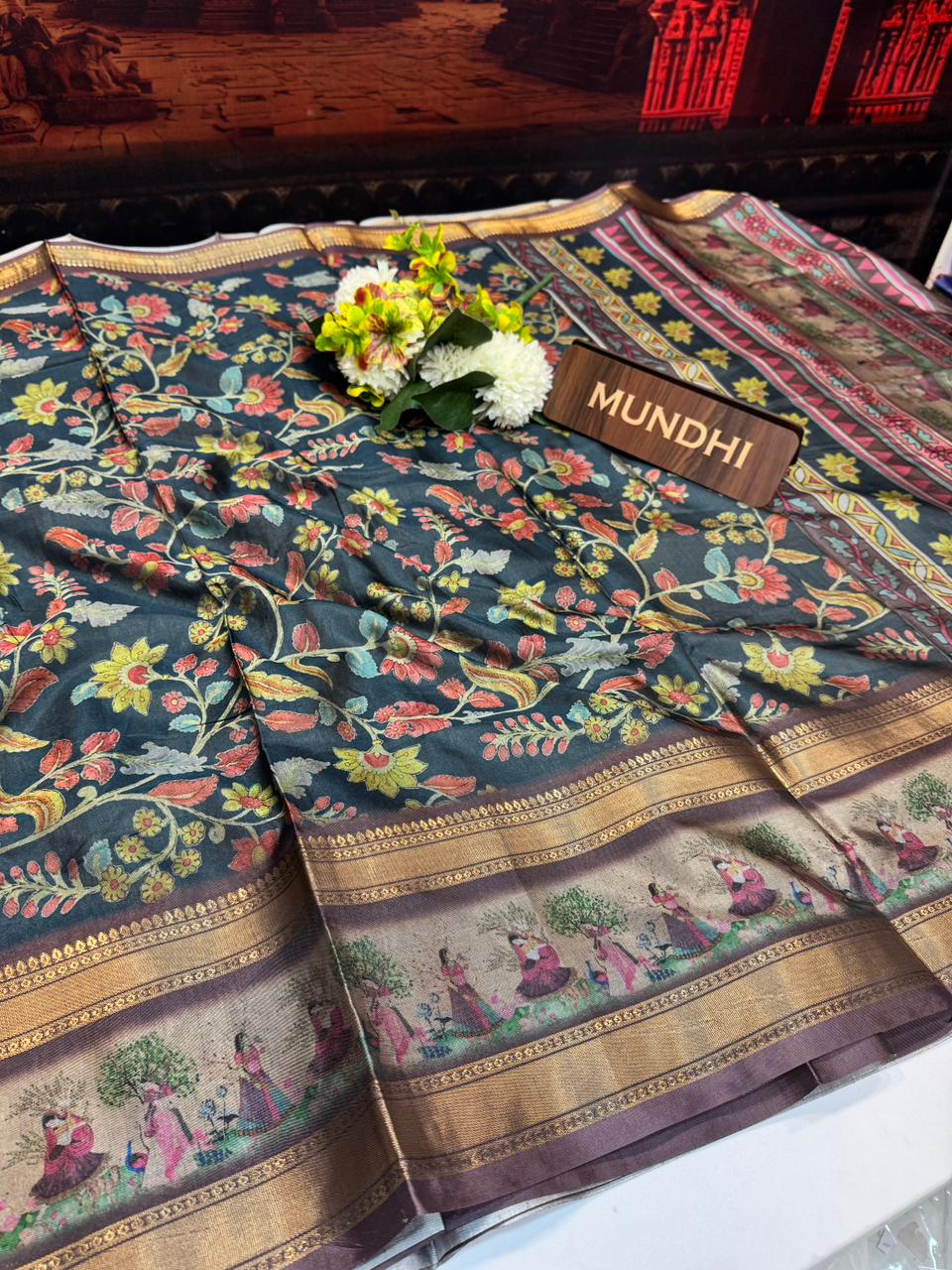 Black Beauty Fancy Soft Saree | Elegant Women’s Wear| BKB12