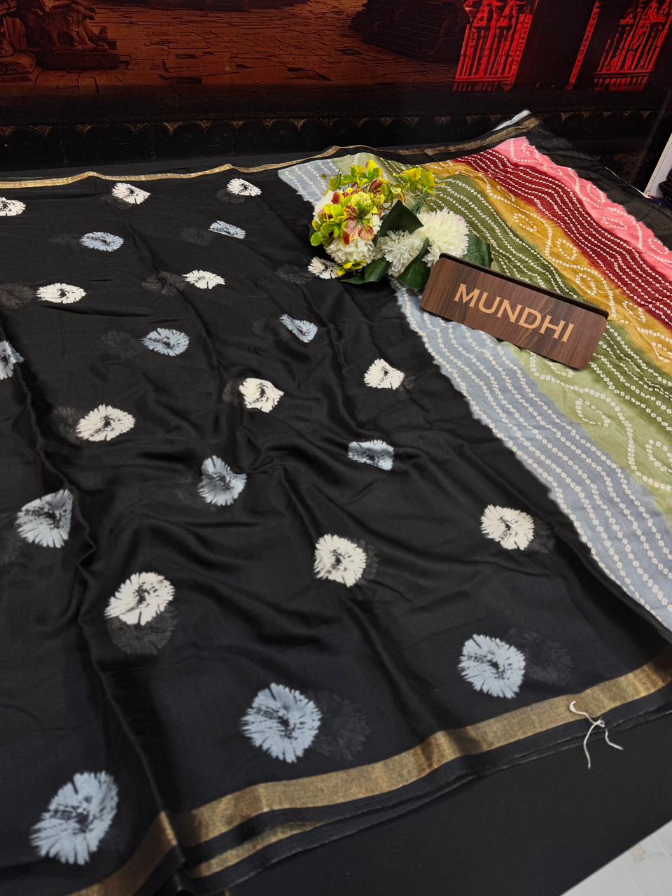 Malmal Cotton Saree | MU60