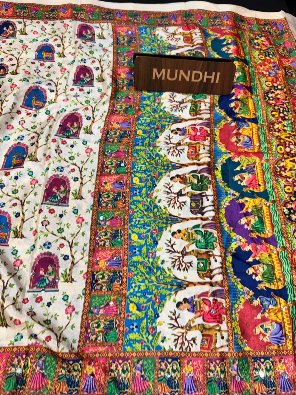 Chinon Mirror – Massakali Saree| CM07