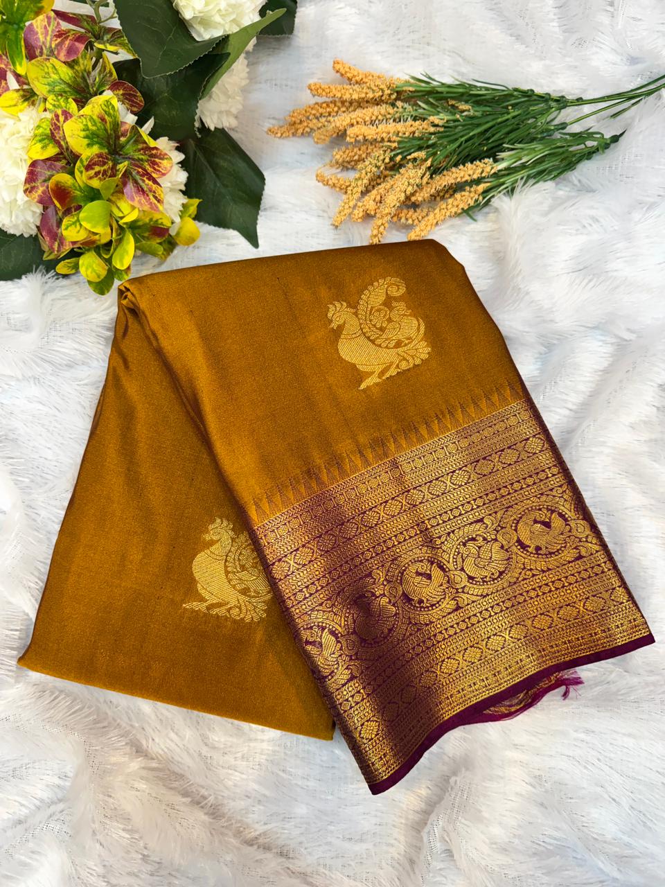 Pattu Mix Wedding Saree – Elegant Traditional Silk Look|  PAT01