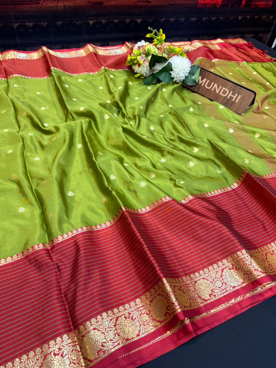 Lavanya Banarasi Raw Silk | Zari Work for Women | FV89
