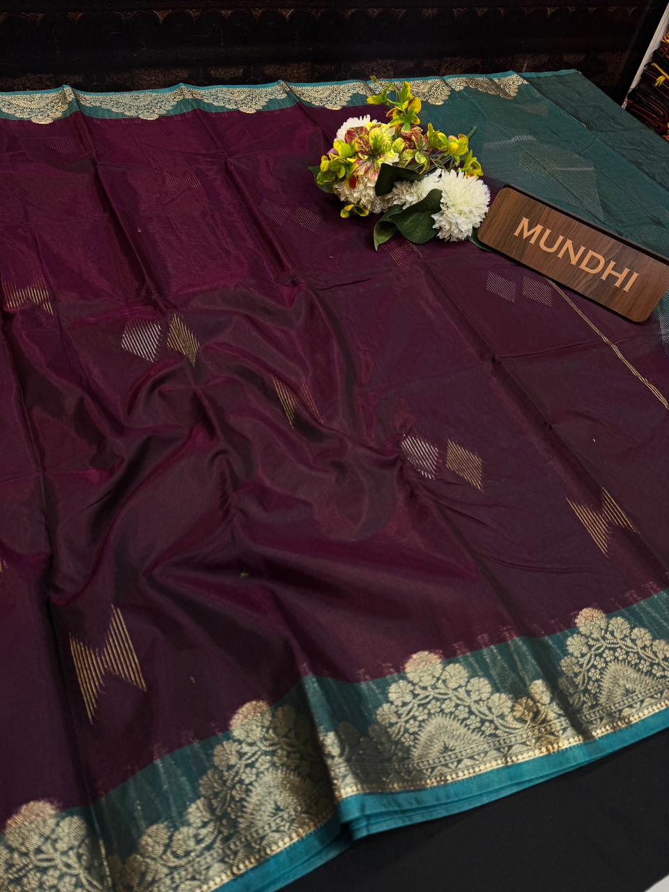 Mona Banarasi Raw Silk | Zari Work for Women | FV98