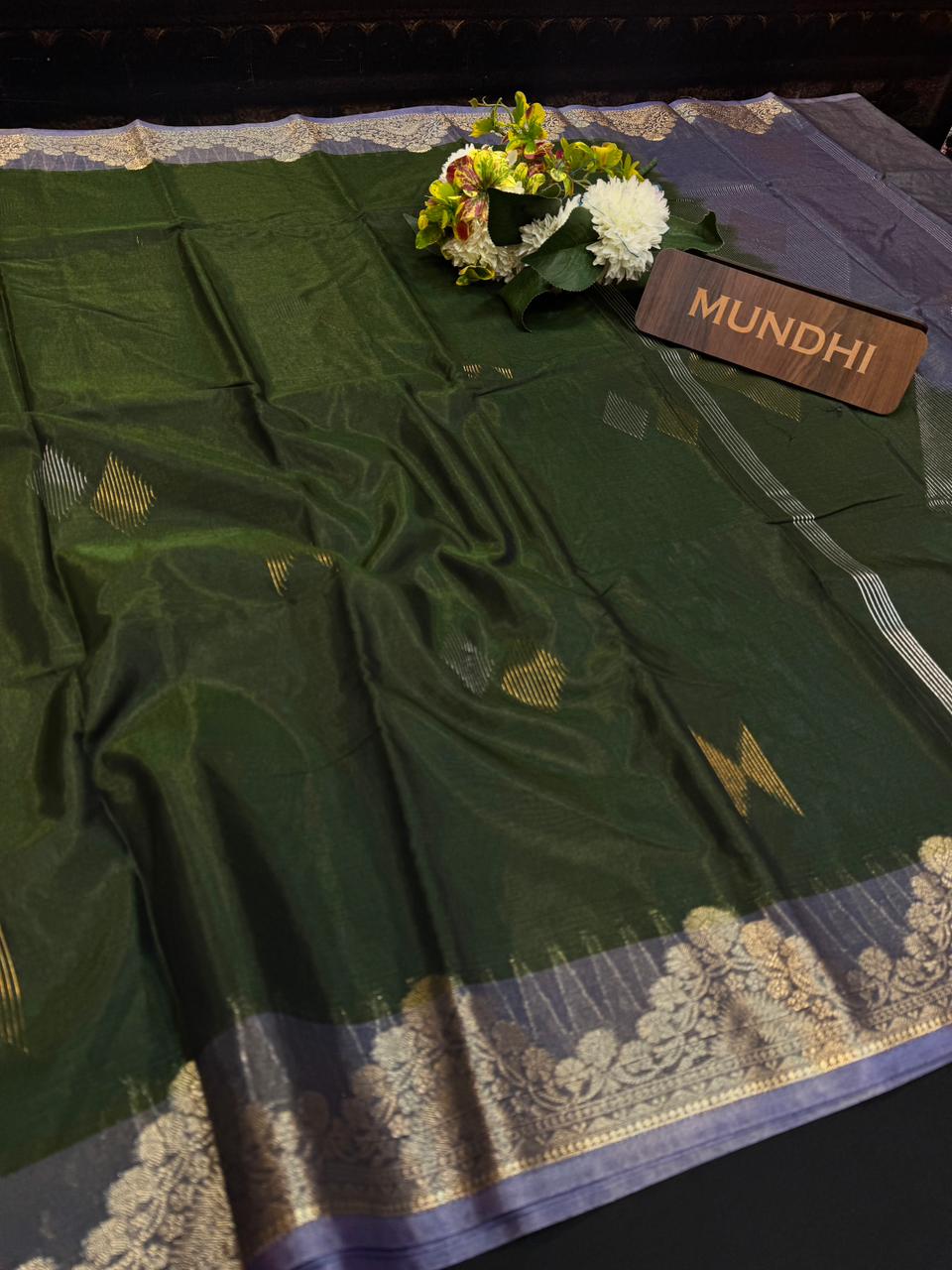 Mona Banarasi Raw Silk | Zari Work for Women | FV97
