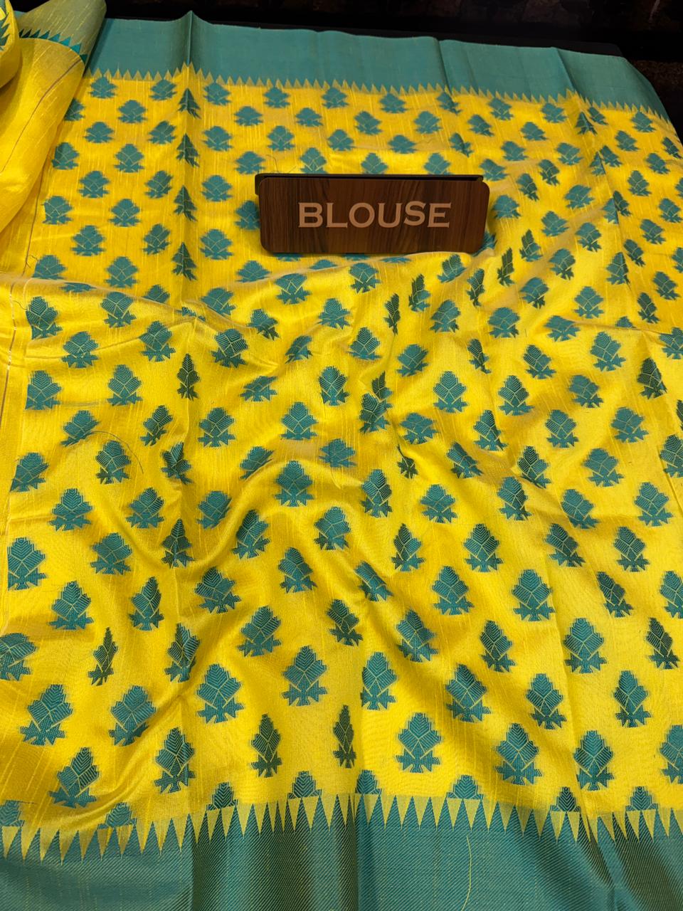 Jenima Banarasi Raw Silk | Zari Work for Women | FV117