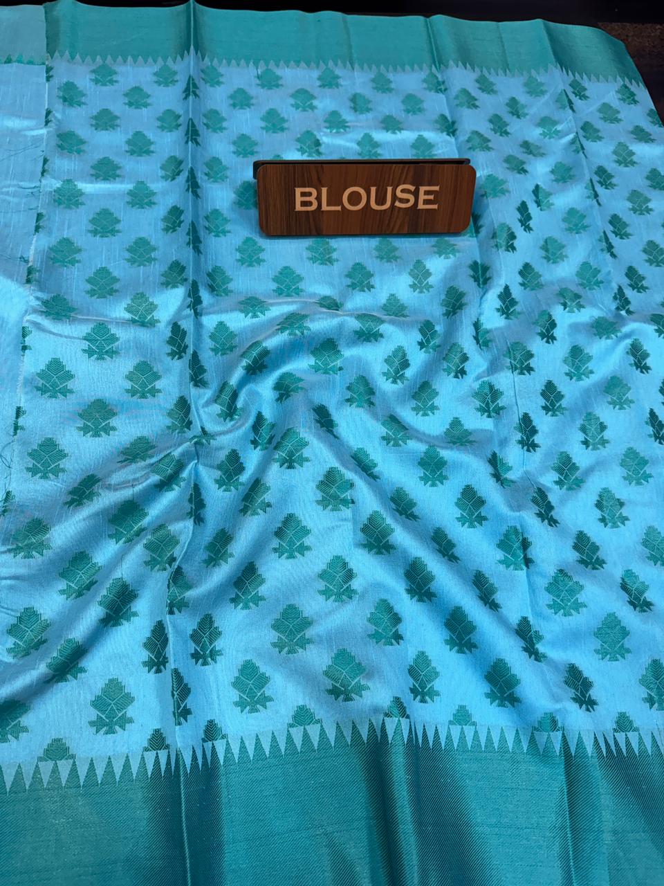 Jenima Banarasi Raw Silk | Zari Work for Women | FV121