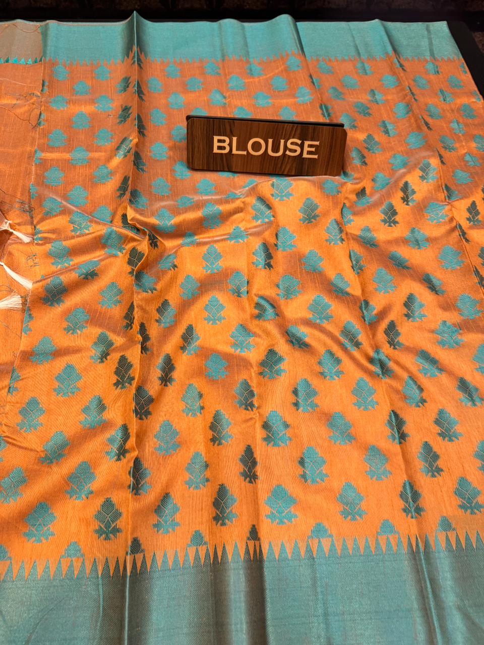 Jenima Banarasi Raw Silk | Zari Work for Women | FV123