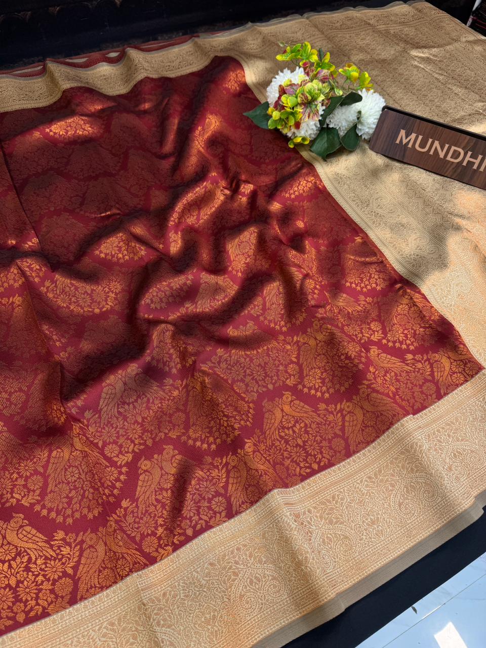 Trending Pavishna Saree in soft fabric for festive wear