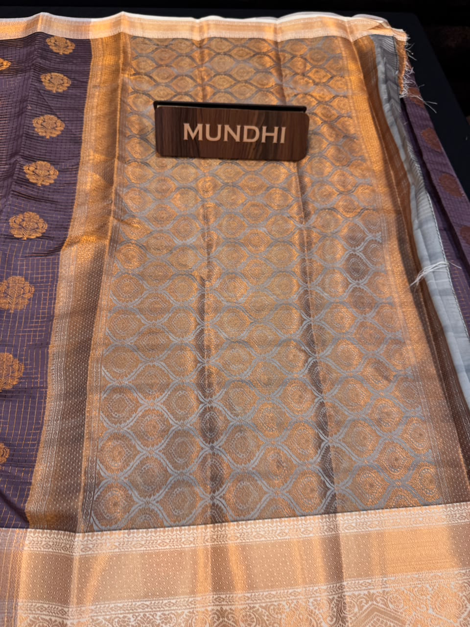 Alamelu Banarasi Saree | Zari Work & Contrast Blouse | ALB02