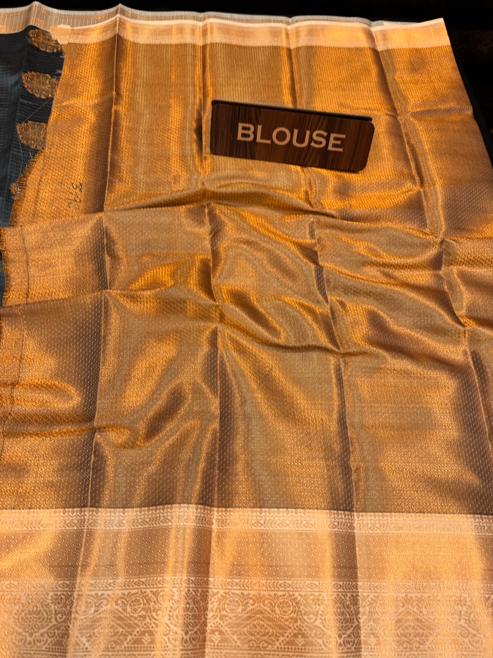 Alamelu Banarasi Saree | Zari Work & Contrast Blouse | ALB06
