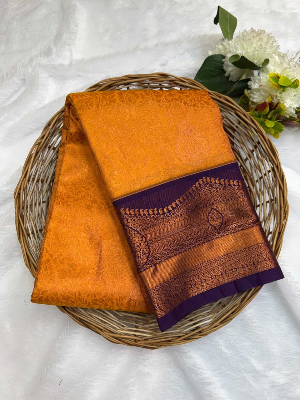 Premium semi silk saree with elegant Zari work