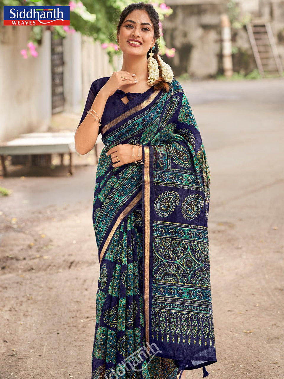 Siddhanth Kota Chanderi Fancy Saree | Zari Work | SD55