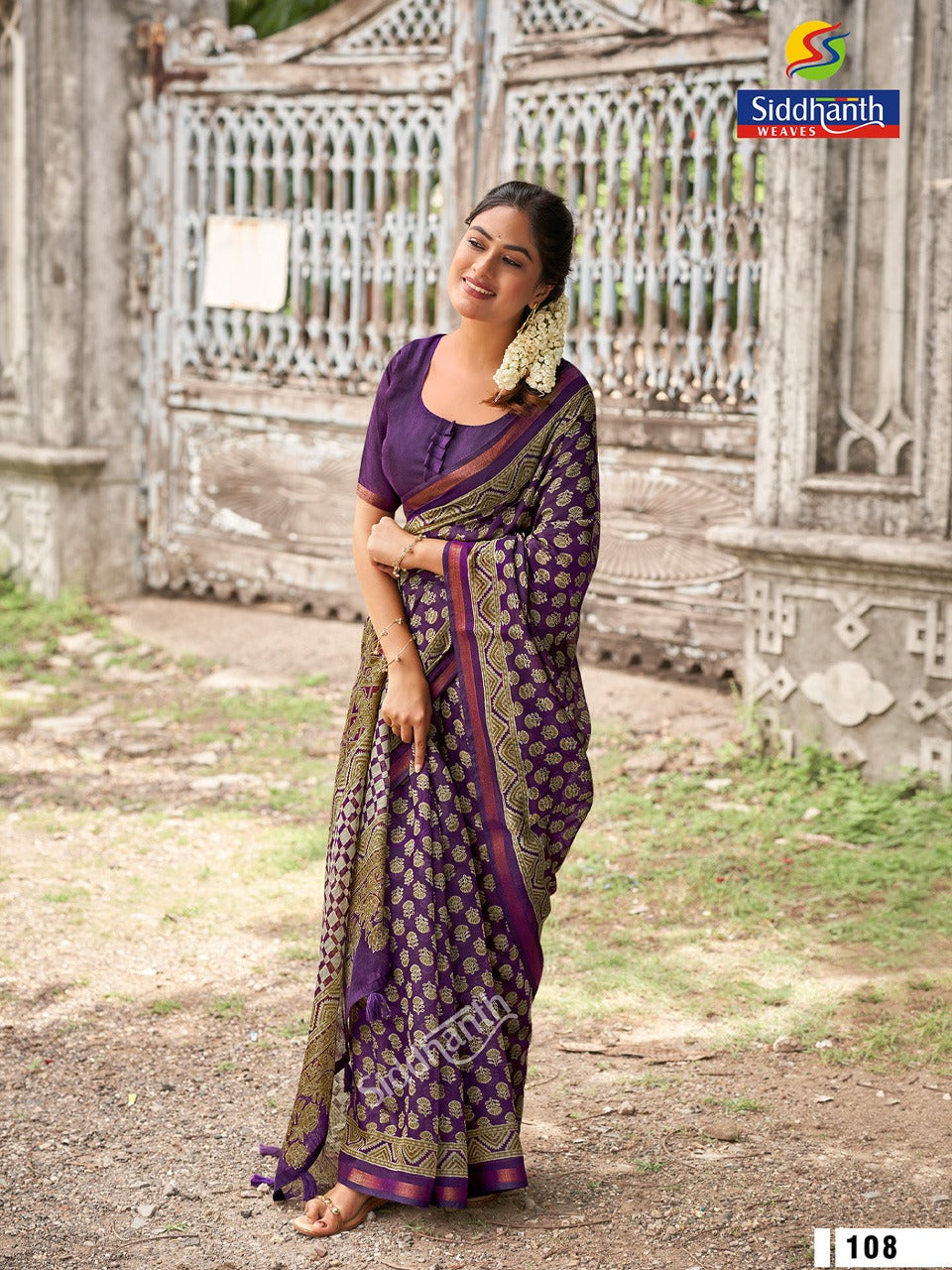 Siddhanth Kota Chanderi Fancy Saree | Zari Work | SD61