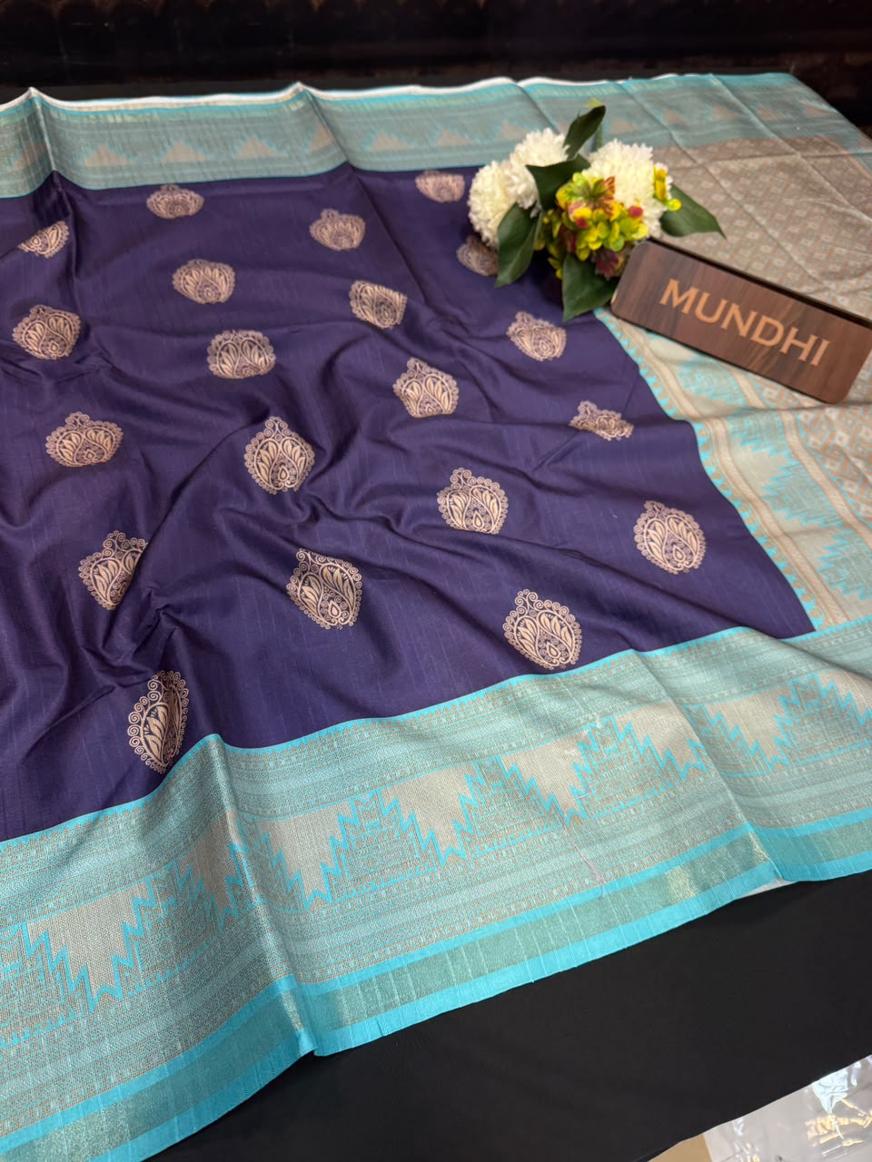 Siddhanth Yugpath Prints Fancy Saree | Zari Work | SD75