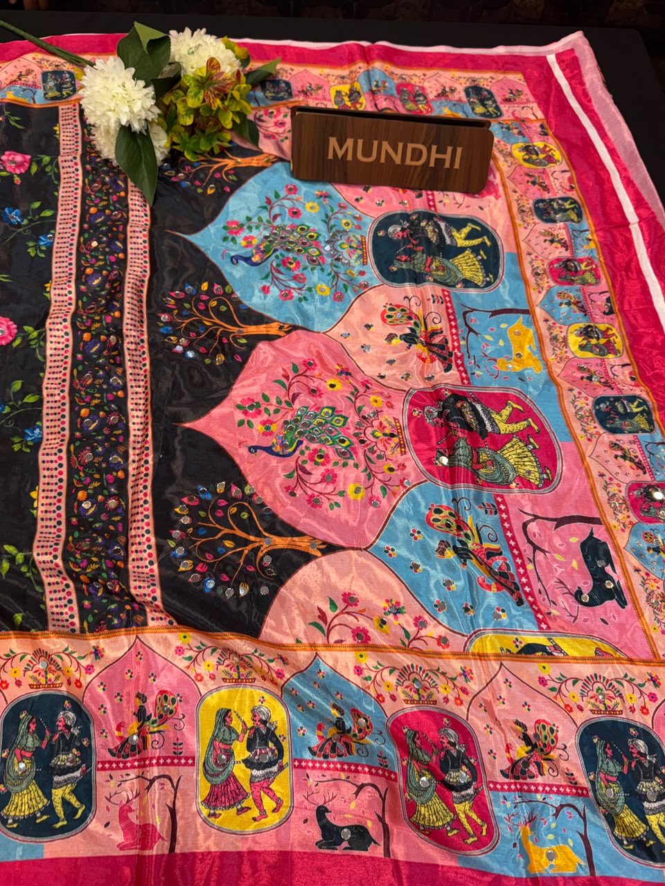 Chinon Mirror | Masakali Saree | CM33