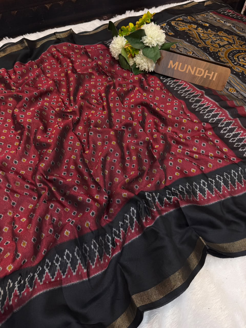 Black Cotton Sarees | Elegant Zari Border Collection|  BK09
