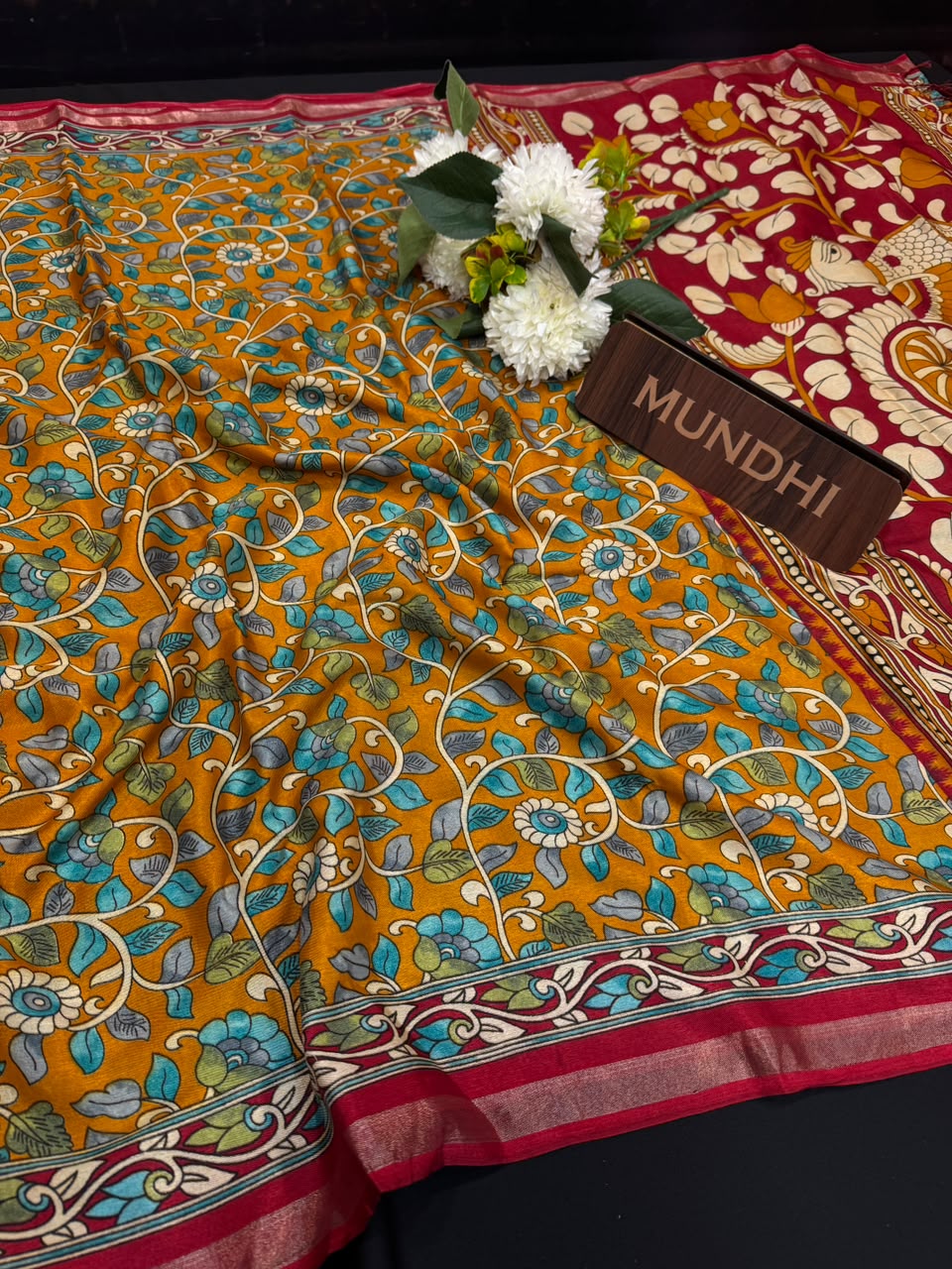 Maheshwari Silk Fancy Saree |  Zari Work Design | MHW41