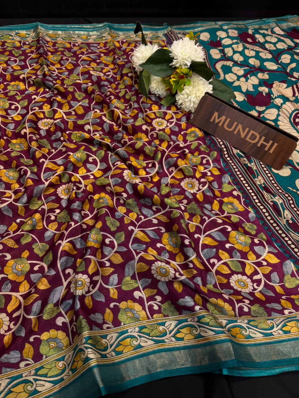 Maheshwari Silk Fancy Saree |  Zari Work Design | MHW39