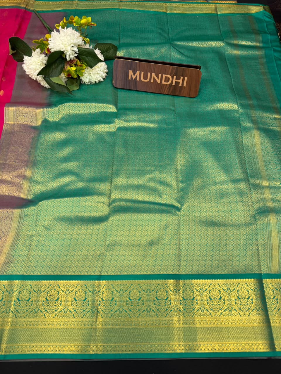 Vegan Silk Saree with |Zari Work for Women| VG19