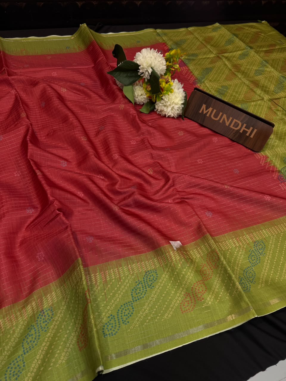 Bhivaram Fancy Silk Saree with traditional zari work