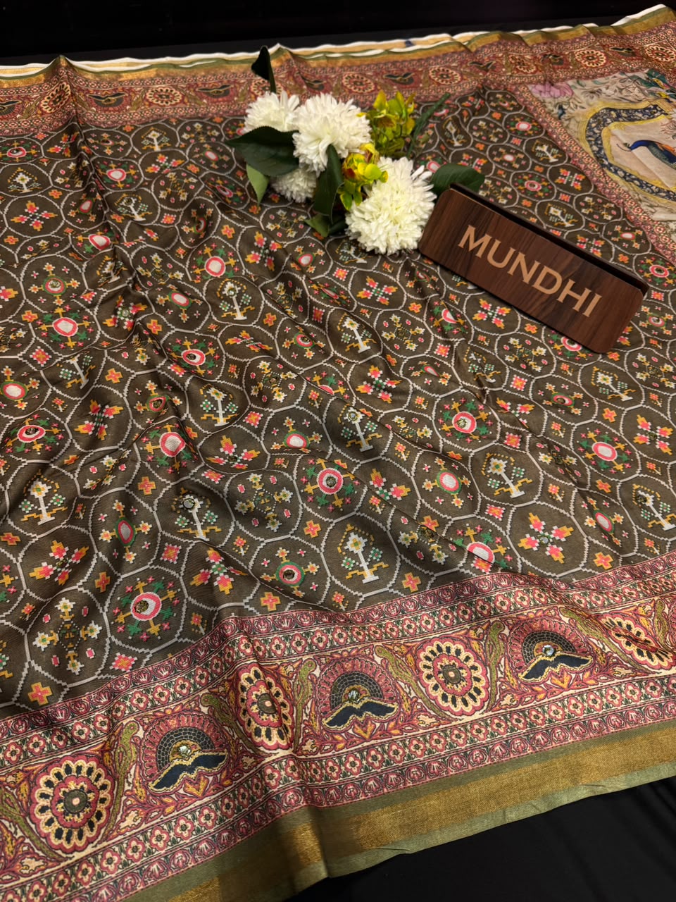 Siddhanth Maheshwari Mayura Fancy Silk Saree with Zari Work| MAW01