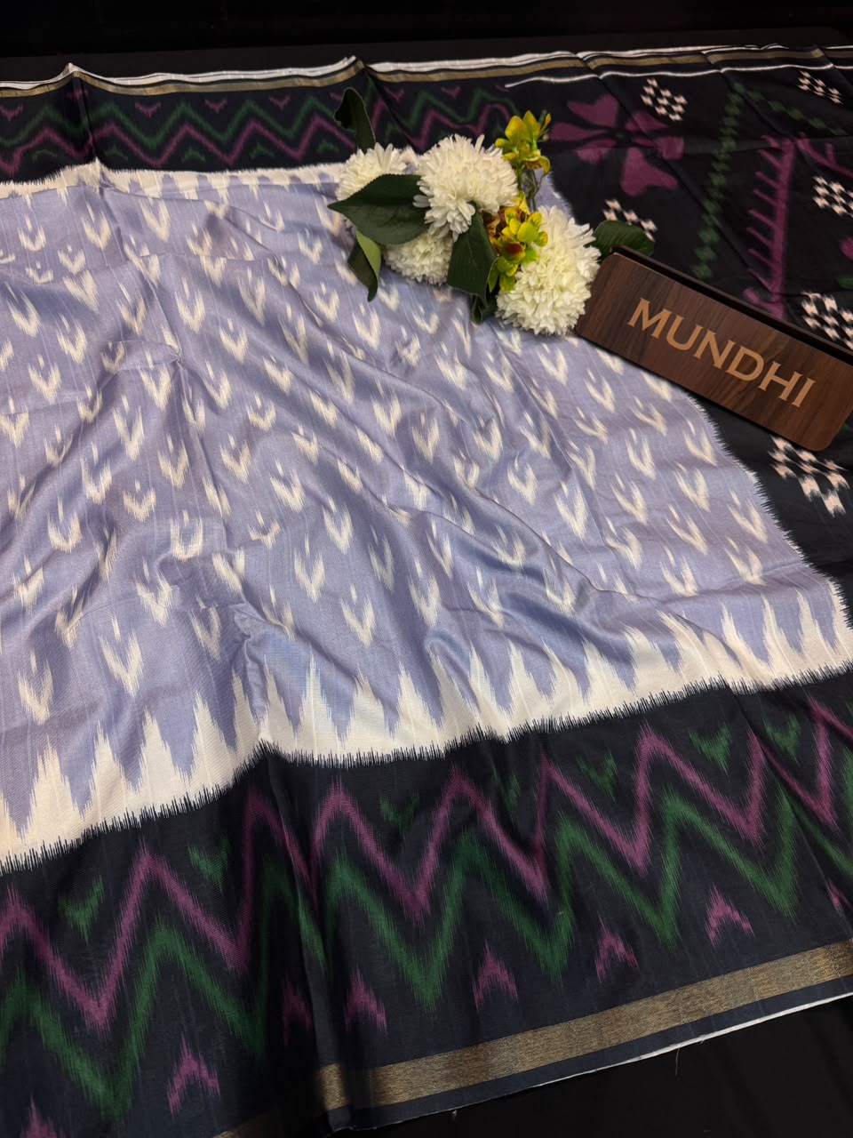 Madhubani Fancy Silk Saree with Elegant Zari Work|  MDB01