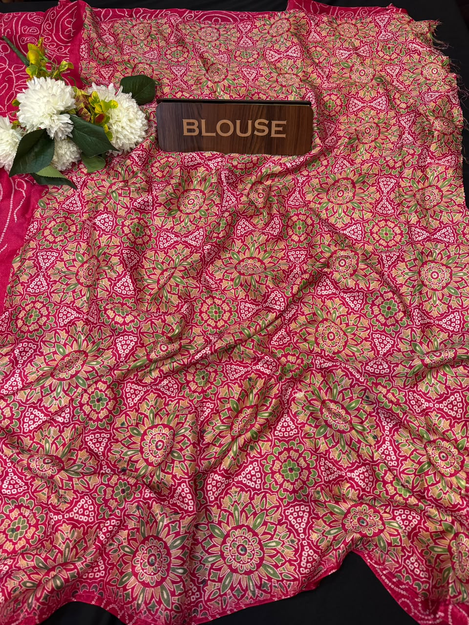 Moss Mirror Fancy Silk Saree with Elegant Zari Work| MSR02