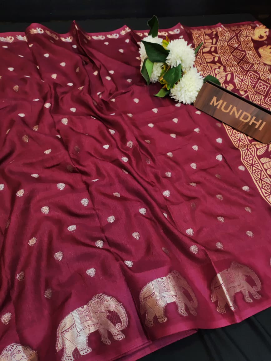Vantara Fancy Saree with Zari Work| VNS22