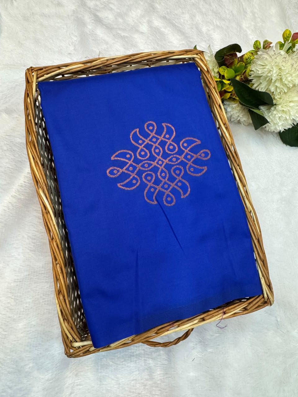 Premium Kolam Soft Silk Saree with Zari Work|  KSS08