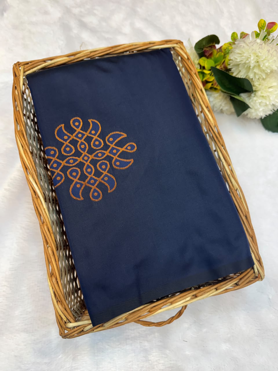 Premium Kolam Soft Silk Saree with Zari Work|  KSS11