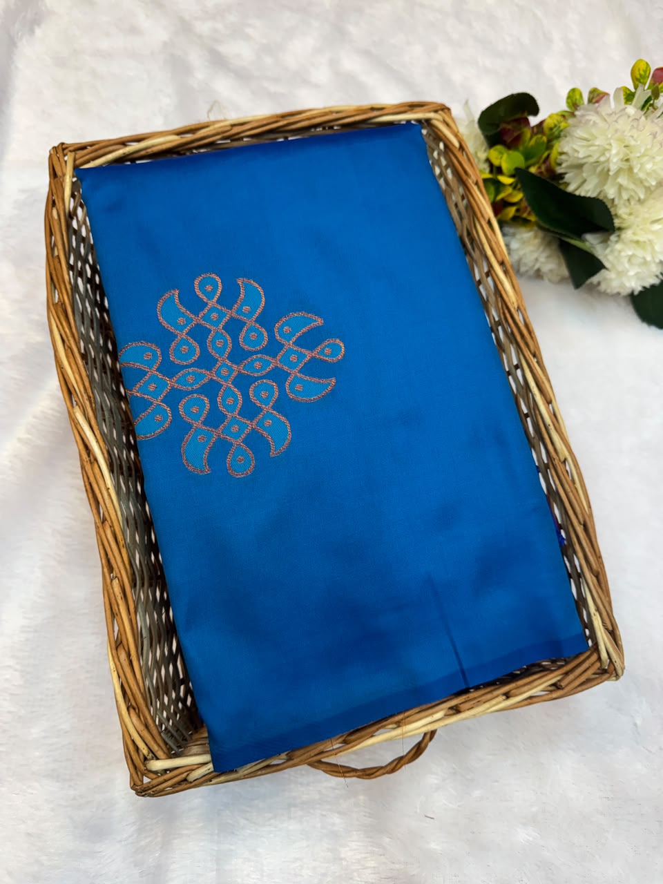 Premium Kolam Soft Silk Saree with Zari Work|  KSS12