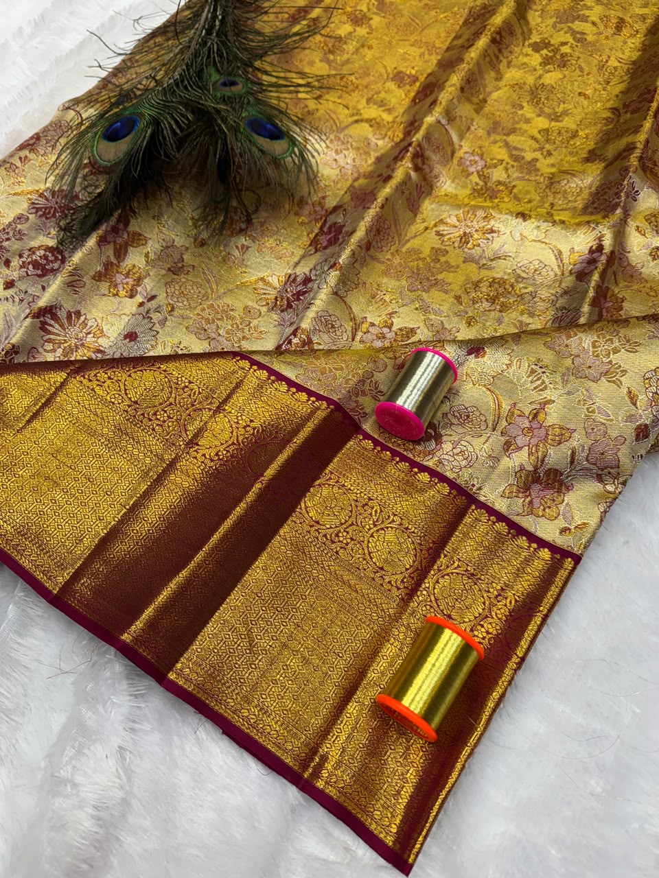 Pure Silk Saree | 100% Original Silk Traditional Elegance | M119