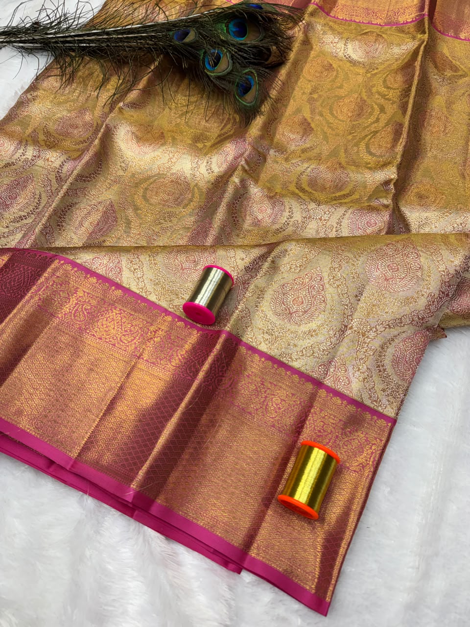 Pure Silk Saree | 100% Original Silk Traditional Elegance | M120