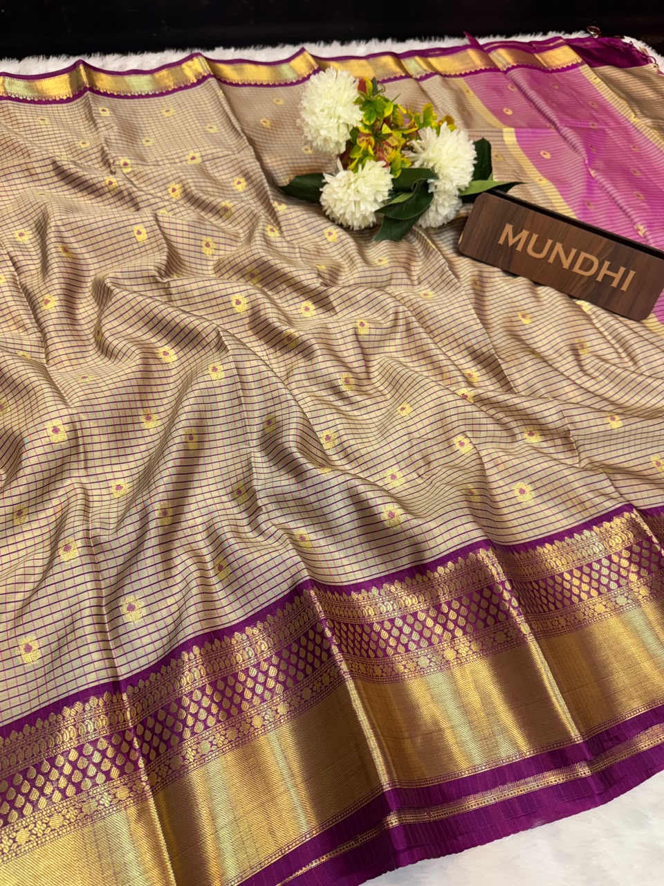 Varanasi Silk Saree | Zari Work for Women | FV181