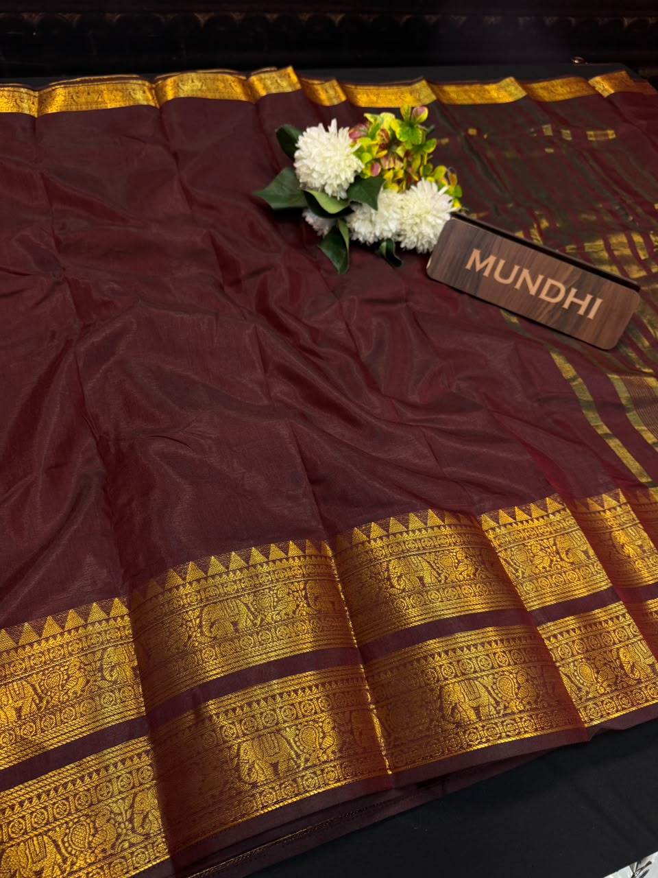 Anushka Fancy Cotton |Saree with Thread Work|  AS01