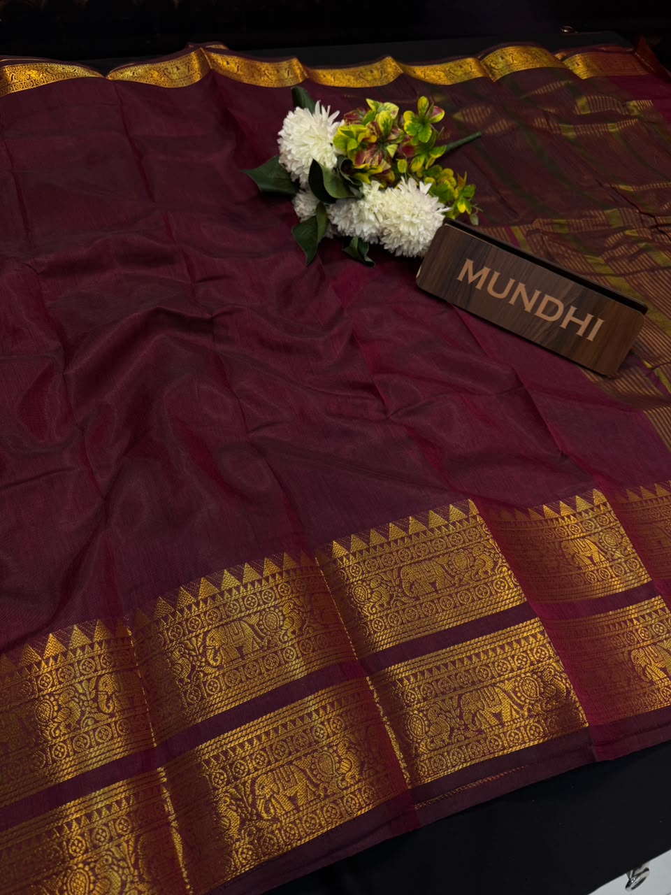 Anushka Fancy Cotton |Saree with Thread Work|  AS04