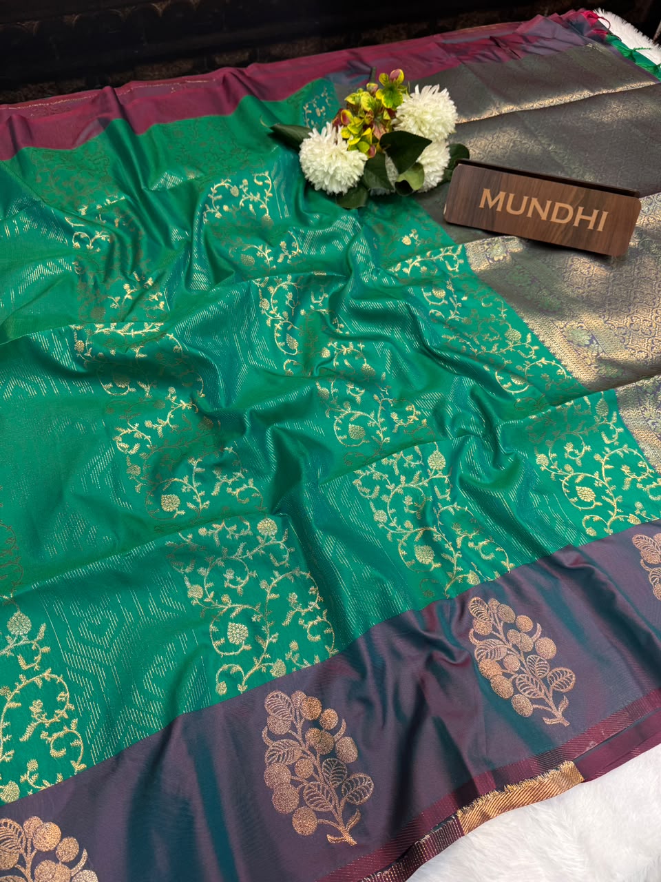 India Fancy Soft Silk | Zari Work | KFA04